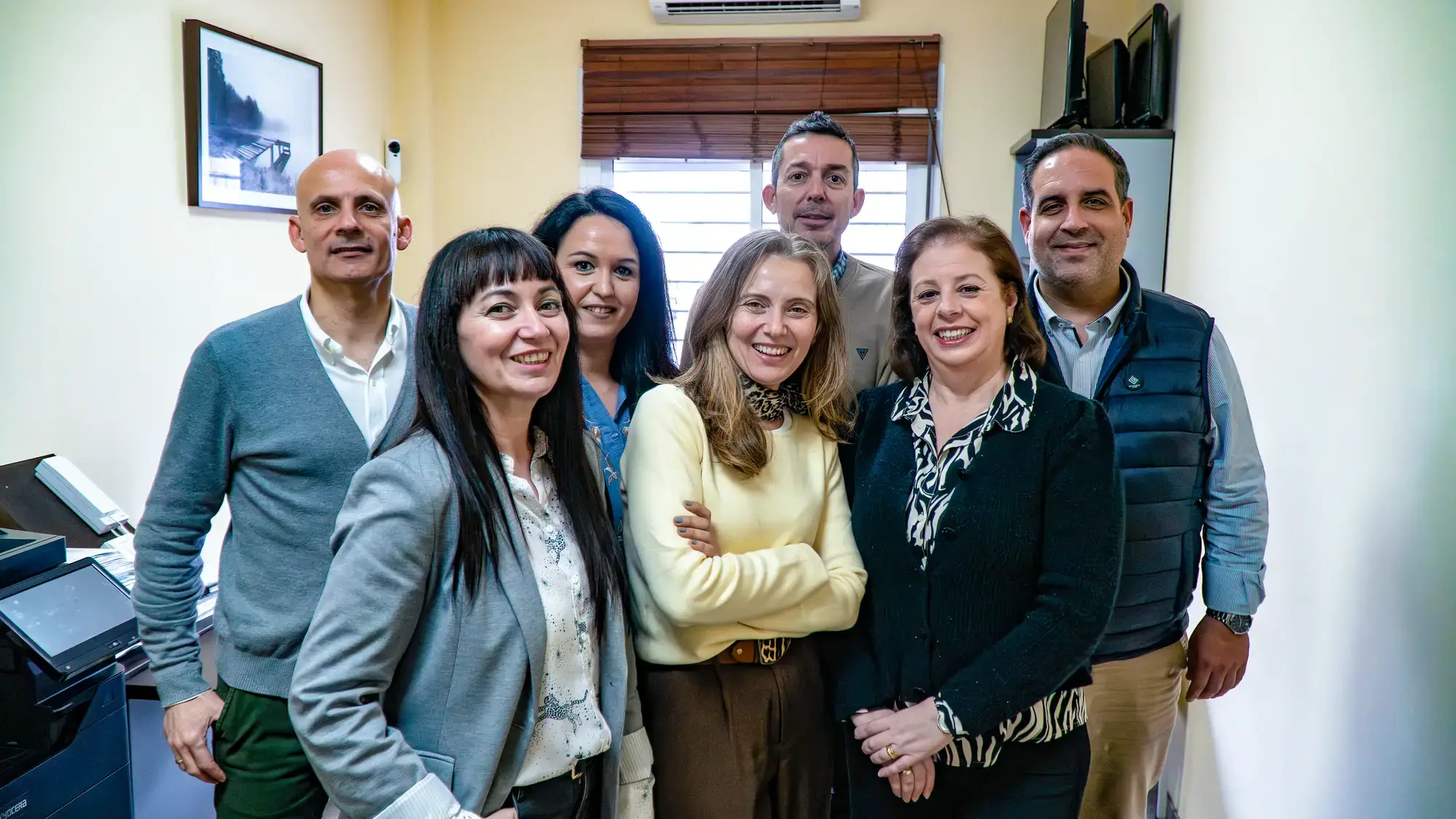 Equipo trabajando